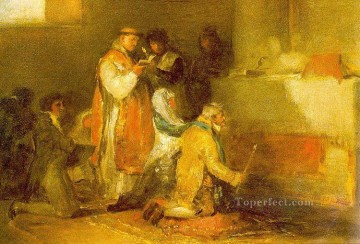  ATC Canvas - The ill matched Couple Francisco de Goya